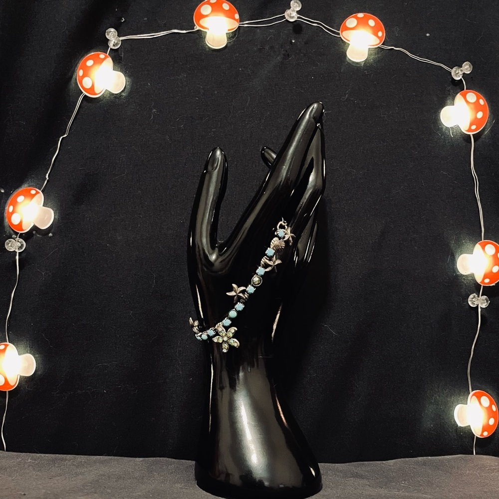 Mary Demarco Charm Bracelet w/ Blue Accents